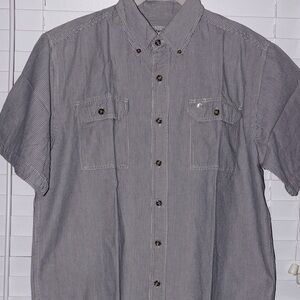 Carhartt Men's Charcoal Button Down Shirt